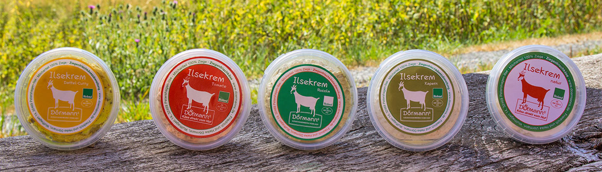 Ilsekrem Ziegenfrischkäse - handwerklich, bio, pur.