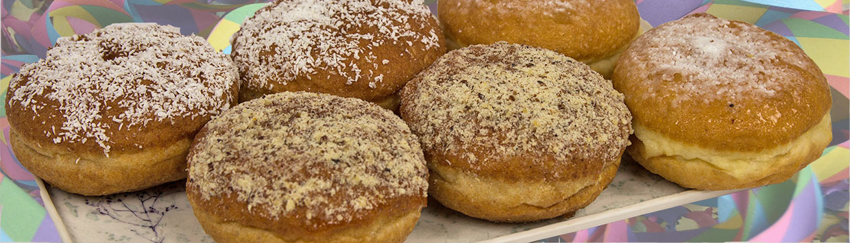 Luftig-leichte Berliner, frisch und verlockend lecker