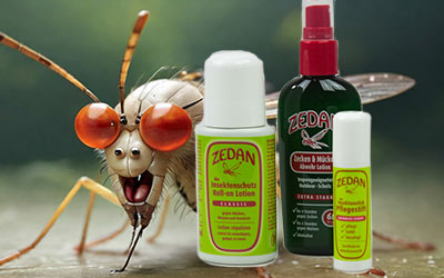Nervende Mücken?  Natur schlägt chemisches Gift!