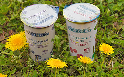 Erlebe frische Regionalität im Buttermilchdrink