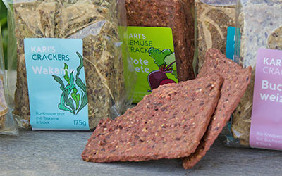 Karis Cracker, handgemacht, rein, jetzt probieren