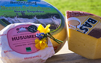 Entdecke Ziegengouda, Charmeux & Husumer